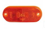 Bočné svetlo LED - oranžové