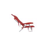 Plážová stolička Crespo červená 221