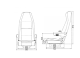 Športové pilotné sedadlo - Sportscraft S5.1