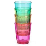 Farebné poháre na vodu