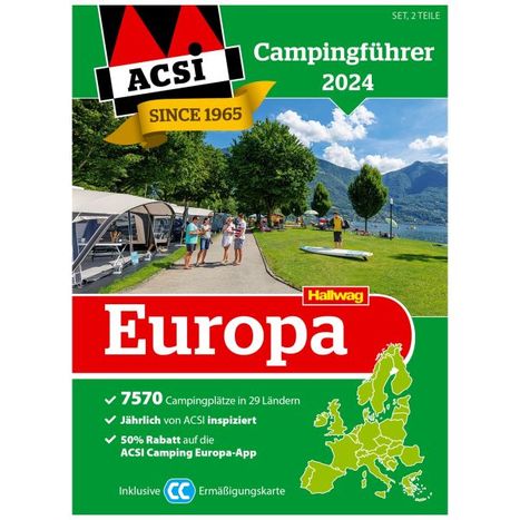 ACSI Campingfuhrer Europa 2024