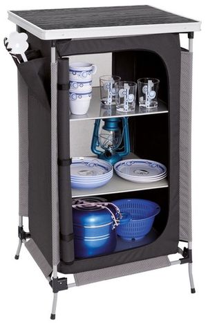 Camping Cabinet Storax LS - policový kuchynský blok