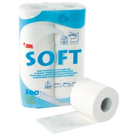 Rýchlorozpustný toaletný papier- Fiamma Soft