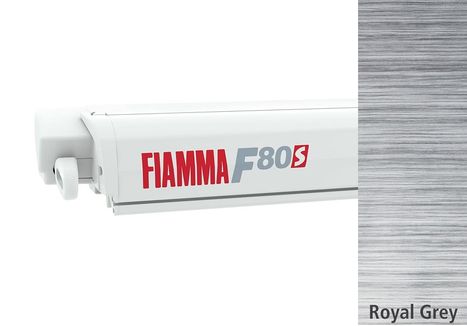 Fiammastore F80 S - Polar White - Royal Grey