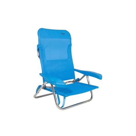 Plážová stolička Crespo modrá 221
