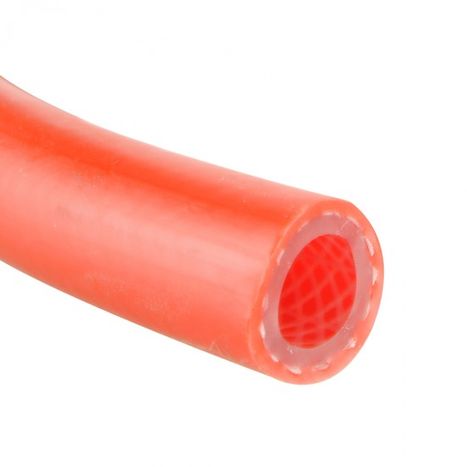PVC hadica na teplú vodu - červená - bm