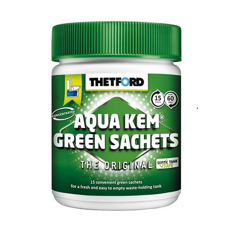 Thetford Aqua Kem Green sáčky- 15 ks