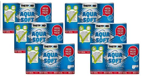 Thetford Aqua Soft - 6 x 6 roliek